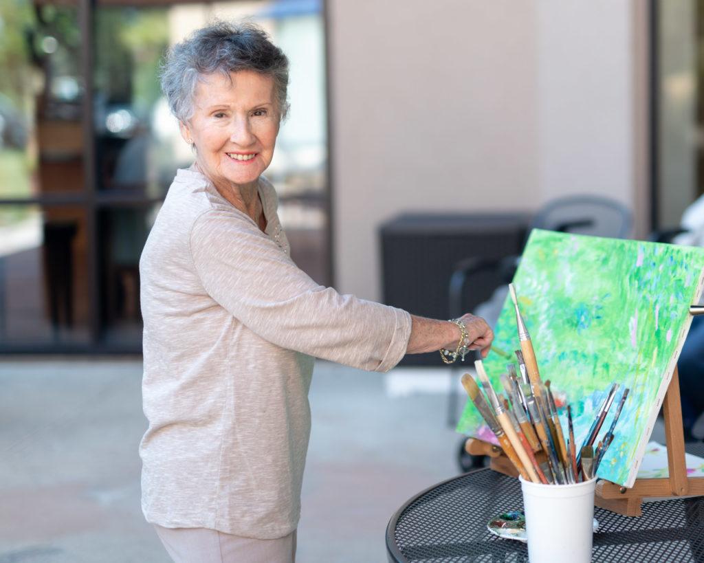 painting class for seniors, CT